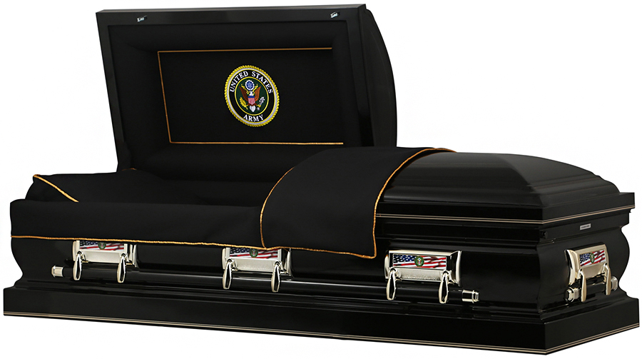 Picture of US ARMY - HONOR STEEL CASKET Casket