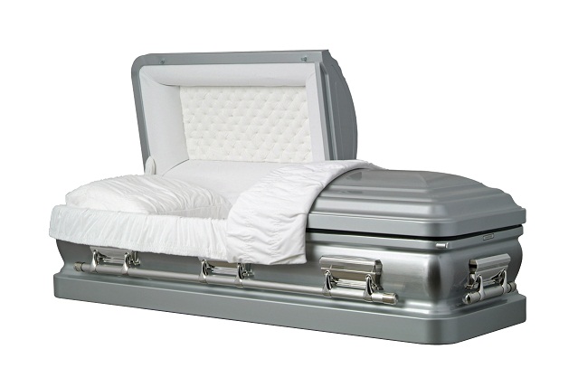 Picture of Silver Star Stainless Steel Casket Casket