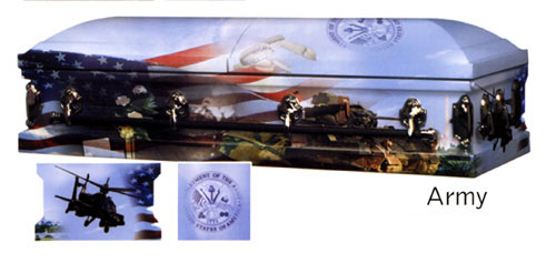 Casket: AAA - US ARMY Art Casket