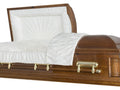 Northern Solid Poplar Wood Casket
