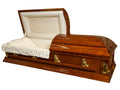 PRAYING HANDS Premium Wood Cremation or Burial Casket