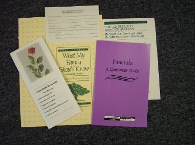 Personal Funeral or Cremation Consultation Package