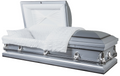 Optima - SILVER 20GA Steel Casket