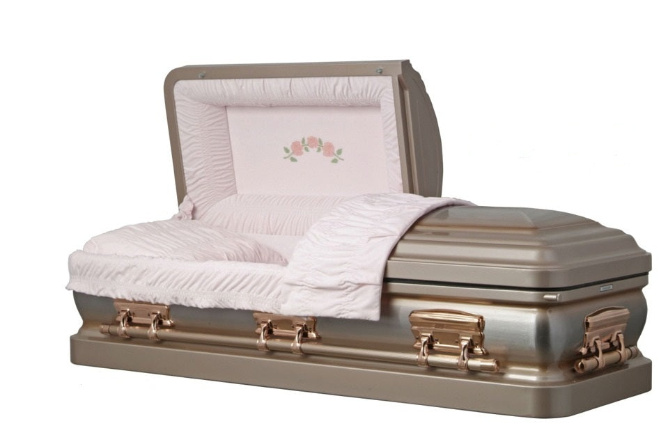 Arbor Secret Garden Rose stainless-steel Casket