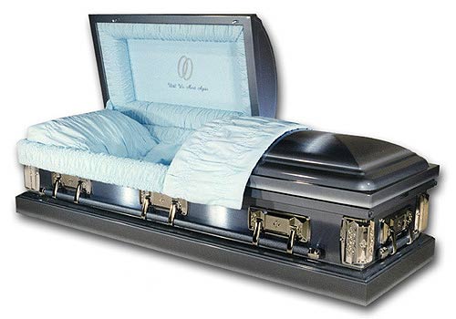 Until We Meet Again - Wedding Rings Casket