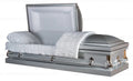 SHEPHERD SILVER - 20gauge Gasket/Lock Steel Casket