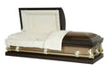 Spartan Gold &  Bronze Steel Casket
