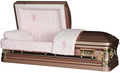 NOBLE SILVER ROSE Steel Casket