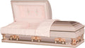 Coral Rose 30 Inch Oversize American Steel Casket