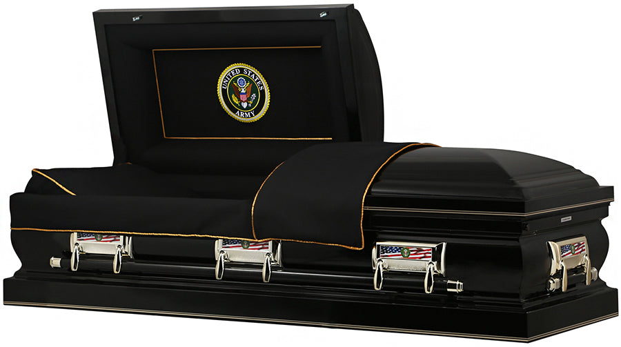 US ARMY - TRIBUTE HONOR STEEL CASKET