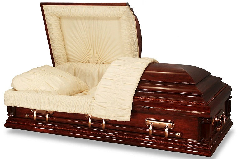 YALE 28 to 42 inch Poplar Wood Casket
