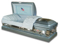 In Honor of Your Service -  Veterans Casket