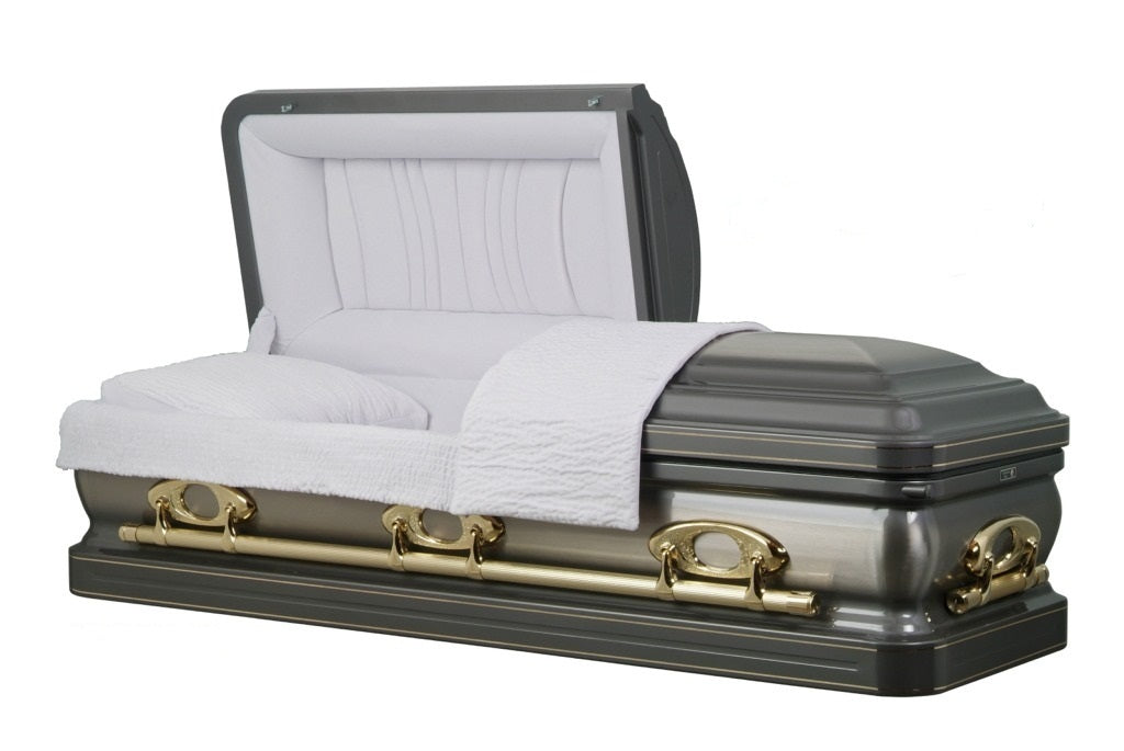Grayson Solid stainless-steel Casket