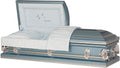 SkyBlue GOING HOME Steel Casket