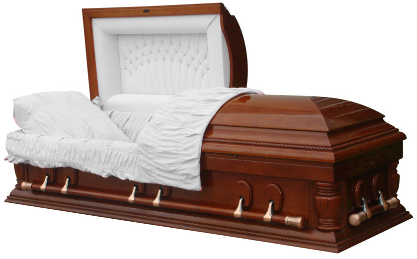 Berkshire solid Cherry Wood Casket
