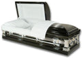 Remington - Ebony Silver 18 Gauge Steel Casket