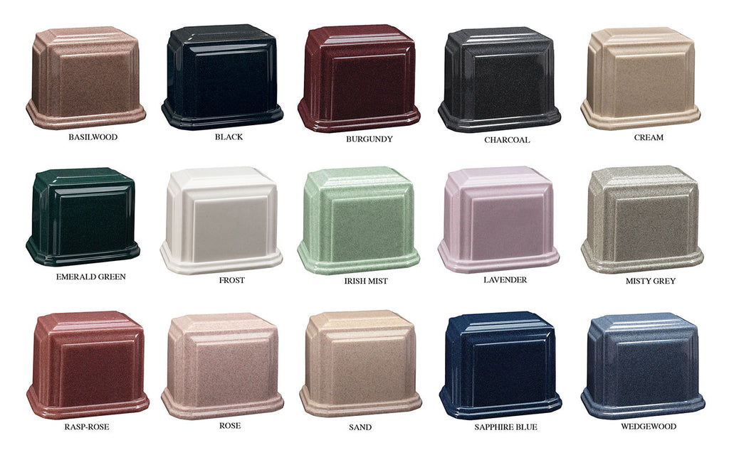 ARK NICHE STYLE - 220 cu in Capacity Urn - Cultured Granite