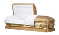 Masterpiece - Gold 18 gauge Brushed Casket