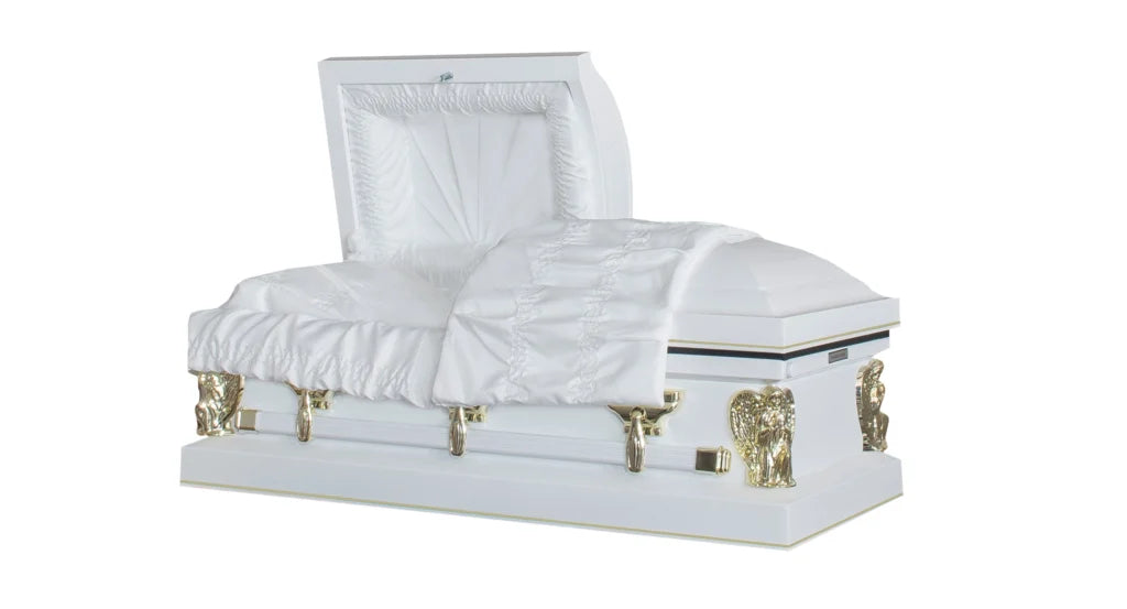 Praying Angel Infant & Youth - 20 Gauge Steel Casket