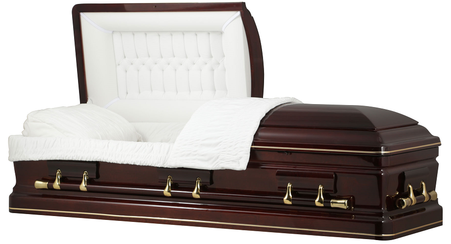 Royal Cumberland Cherry Wood Casket