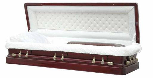 Presidential Teakwood full-coach Casket