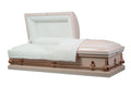 American Pink Steel Non-Seal Casket