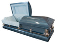 Optima Blue 20GA Steel Casket