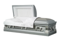stainless-steel - Silver Diamond Casket