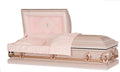 American Classic Pearl Rose Steel Casket