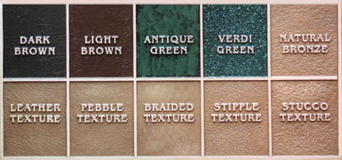 Bronze Gravemarker- Colors -Textures - Details