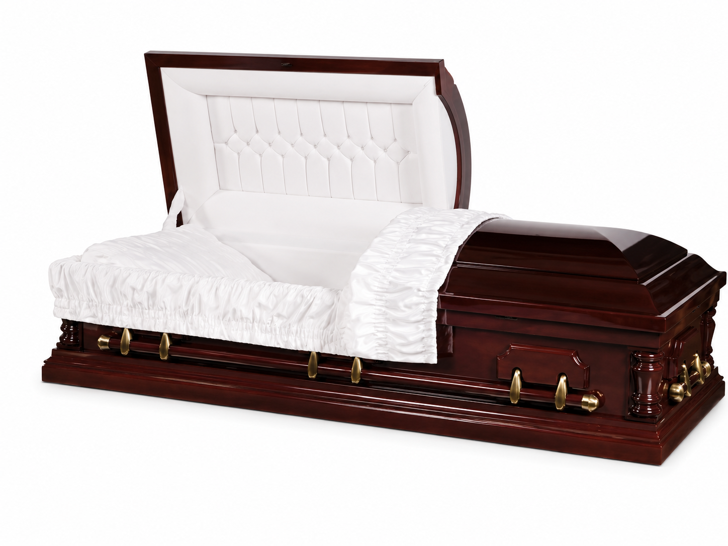 Majestic - Oversized Solid Poplar Wood Casket