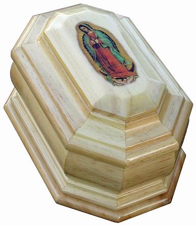 Photo of Guadalupe Wood Urn Urn