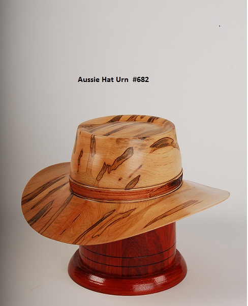 Photo of Outback Aussie Maple and Paduak Wood Urn Urn
