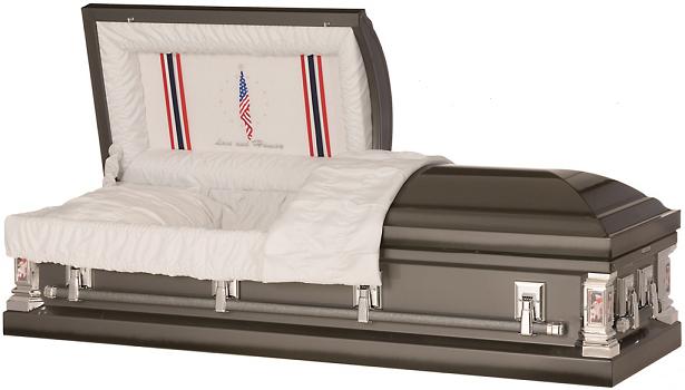 Picture of LOVE and HONOR Military Casket Casket