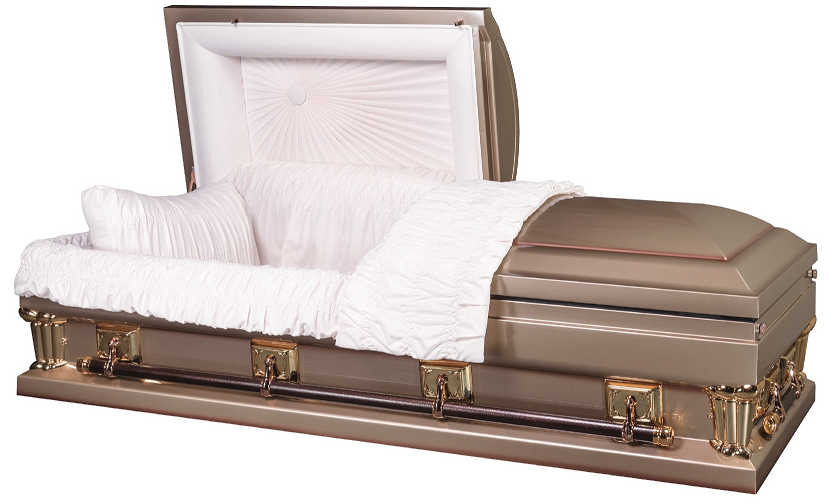 Picture of Franklin Gold Oversize-either 27.5 inch or 30.5 in Interior Casket