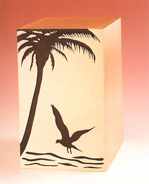 OCEANSIDE Bronze Individual Cremation Urn